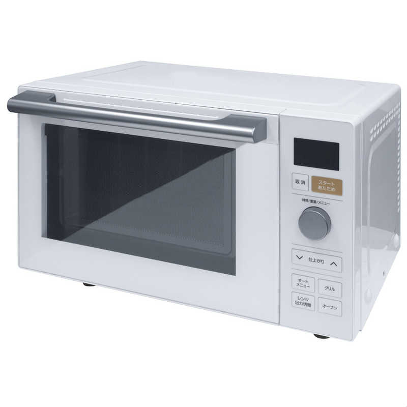 ヤマゼン ヤマゼン オーブンレンジ 18L フラット NERP-018FV-W  NERP-018FV-W 