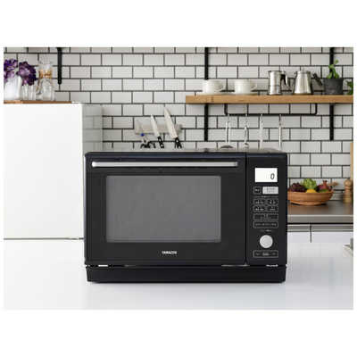 ヤマゼン 【アウトレット】簡易スチームオーブレンジ 24L フラット