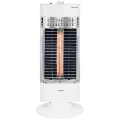 【予約販売】本 ヤマゼン 速暖カーボンヒーター&遠赤外線シーズヒーター ツイン 電気ヒーター