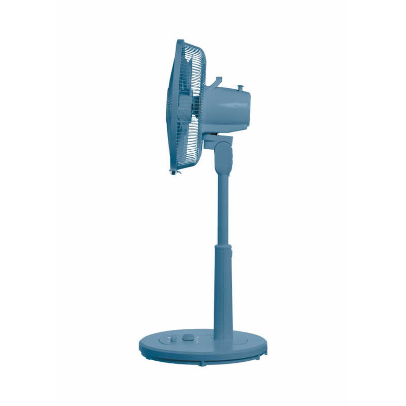 ヤマゼン ヤマゼン 30cm リビング扇風機 押しボタン式 タイマー カラーメカ扇 (BL) YKLT-AG305(BL) YKLT-AG305(BL)