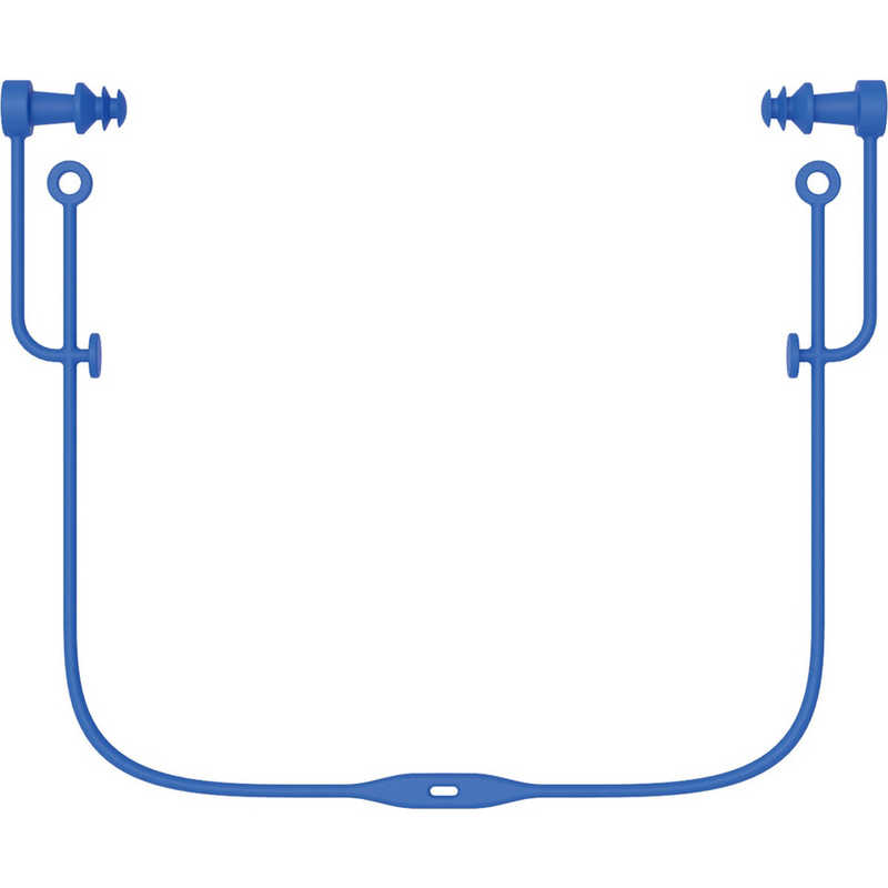 スワンズ スワンズ シリコーン耳栓 (コード付き・大人用) ブルー SA57AB SA57AB