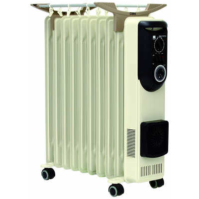 DBK オイルヒーター 楽天市場】DBK オイルヒーター(1300Wハイブリッド) HEZC13/10JCH