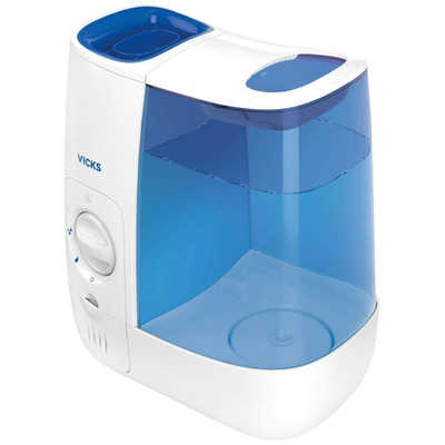 VICKS 加湿器 [スチーム式] 木造/鉄筋5畳~8畳 ブルー VWM845J