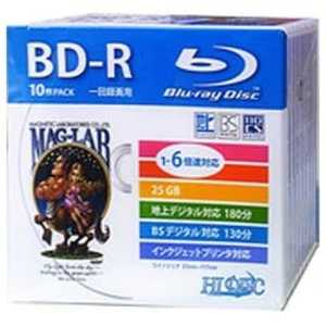 HIDISC 録画用BD-R [10枚 /25GB /インクジェットプリンター対応] HDBD-R6X10SC