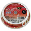 HIDISC 録画用DVD-R[10枚/8.5GB/インクジェットプリンター対応] HDDR21JCP10SP