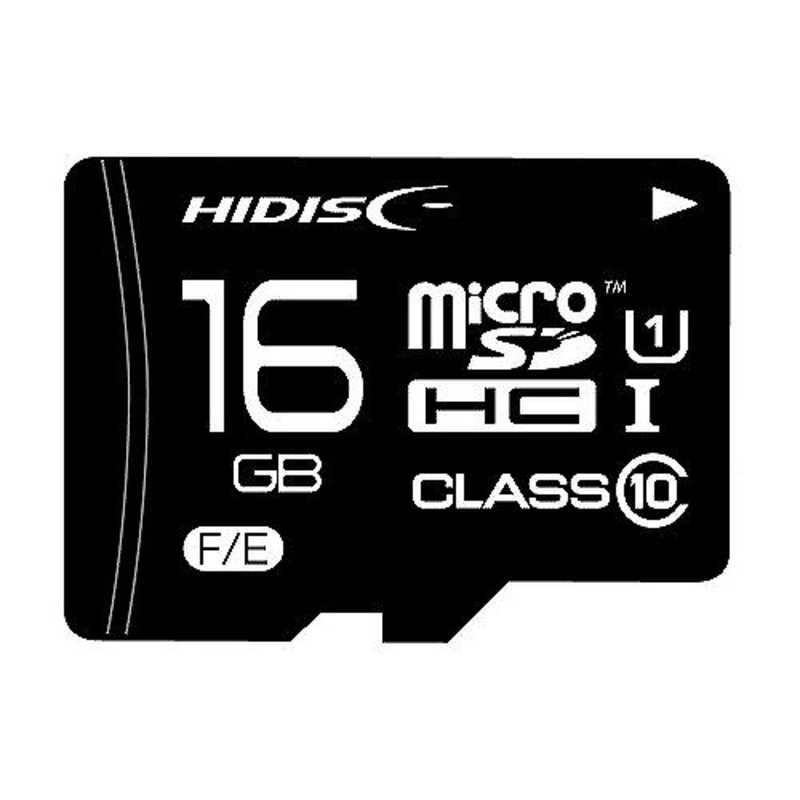 HIDISC HIDISC microSDHCカード 16GB CLASS10 UHS-1対応 HDMCSDH16GCL10UIJP-WOA HDMCSDH16GCL10UIJP-WOA