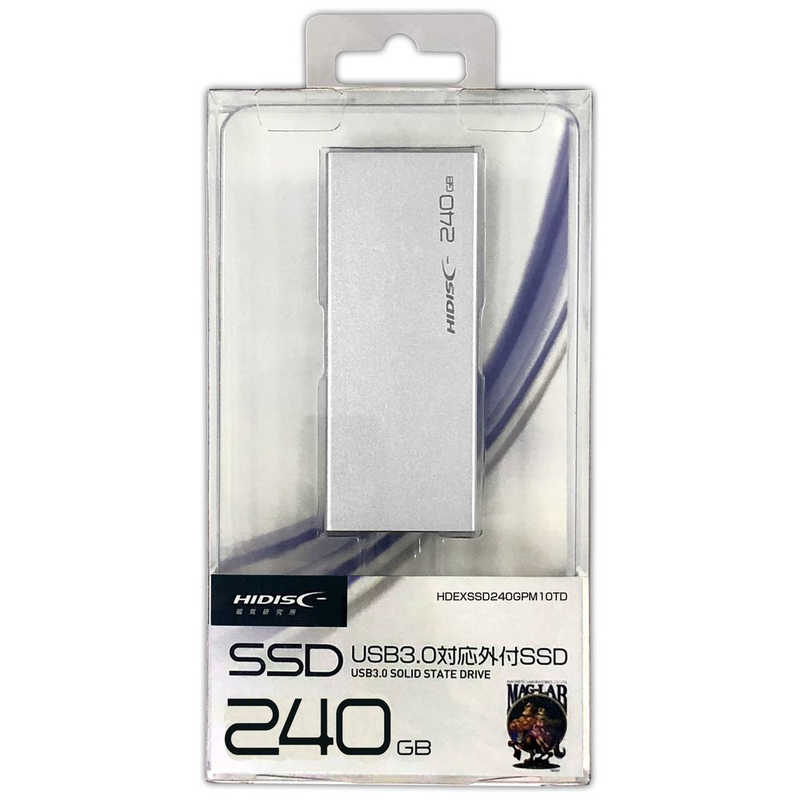 HIDISC HIDISC 外付けSSD [240GB] HDEXSSD240GPM10TD HDEXSSD240GPM10TD