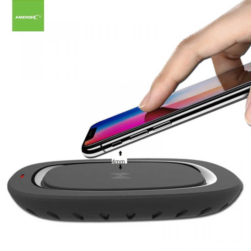 HIDISC HIDISC HIDISC 置くだけ充電器 wireless charger for smartphone HD-WCP5RD HD-WCP5RD