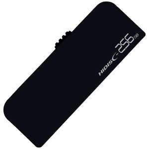 HIDISC USBメモリ ブラック [256GB /USB3.0 /USB TypeA /スライド式] HDUF116S256G3