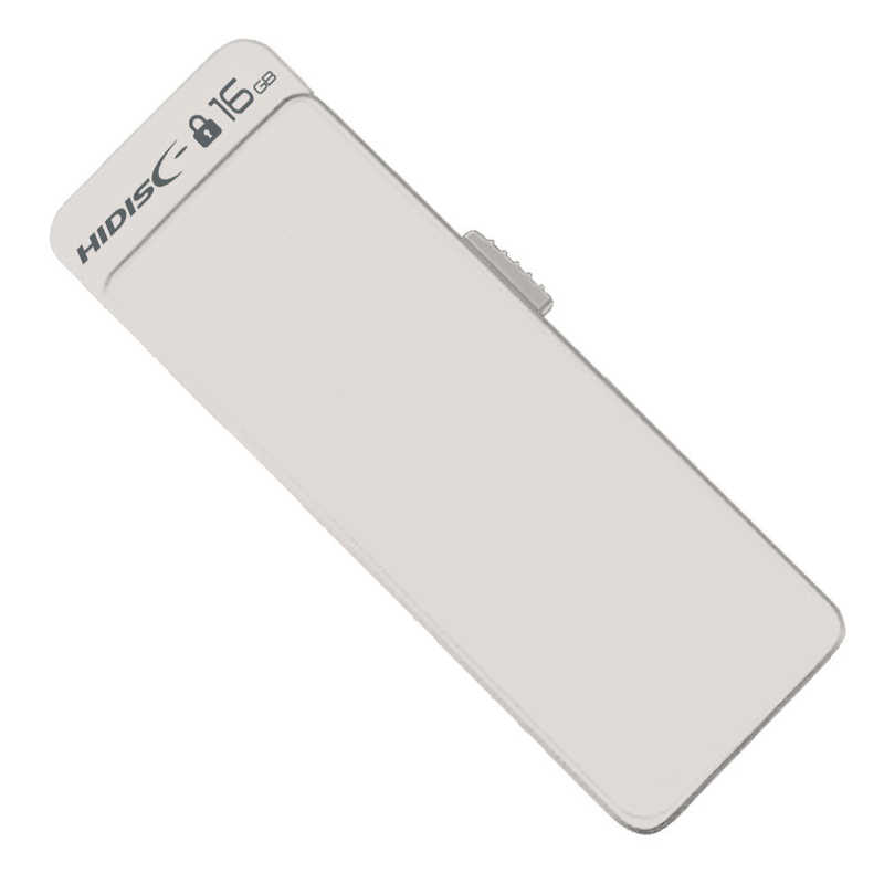 HIDISC HIDISC USBメモリ ホワイト [16GB /USB3.1 /USB TypeA /スライド式] HDUF127S16GML3 HDUF127S16GML3
