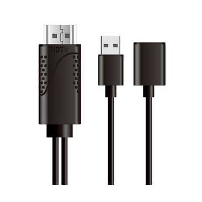 HIDISC iphone用HDMI 変換ケーブル ML-HDM1MA07BK の通販