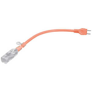 フジマック fmc 光るタップコード オレンジ 30cm HE1503OR フジマック fmc 光るタップコード オレンジ 30cm HE1503OR