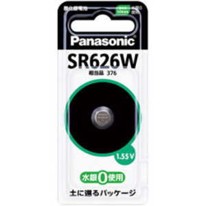 パナソニック Panasonic 酸化銀電池 「SR626W」 パナソニック Panasonic 酸化銀電池 「SR626W」
