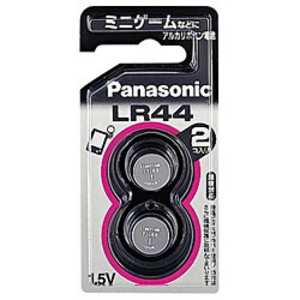 パナソニック Panasonic アルカリボタン電池 「LR44/2P」 LR-44/2P パナソニック Panasonic アルカリボタン電池 「LR44/2P」 LR-44/2P