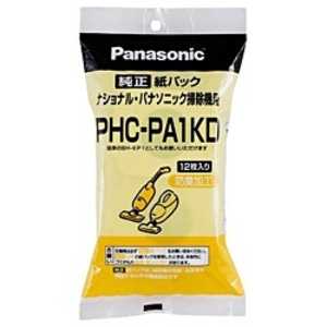 パナソニック　Panasonic 掃除機用紙パック (12枚入) ハンドクリーナ用交換紙パック(防臭加工) PHC-PA1KD