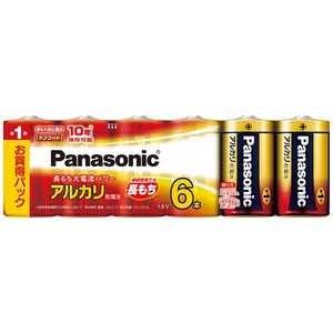 パナソニック Panasonic 「単1形乾電池」アルカリ乾電池 6本パック LR20XJ/6SW