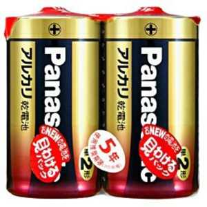 パナソニック Panasonic アルカリ乾電池単2形2本パック LR14XJ/2SE パナソニック Panasonic アルカリ乾電池単2形2本パック LR14XJ/2SE