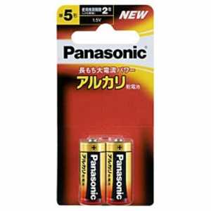 パナソニック Panasonic アルカリ乾電池単5形2本パック LR1XJ/2B