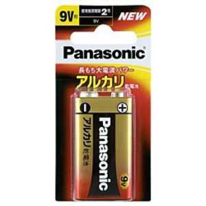 パナソニック　Panasonic アルカリ乾電池9V形 6LR61XJ/1B
