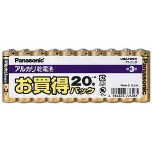 パナソニック Panasonic 単3電池 [20本/アルカリ] LR6RJ/20SW