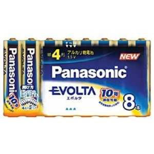 パナソニック　Panasonic エボルタ単4形8本パック LR03EJ/8SW
