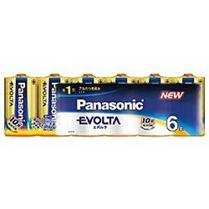 パナソニック Panasonic 「単1形乾電池」アルカリ乾電池「EVOLTA」6本パック LR20EJ/6SW パナソニック Panasonic 「単1形乾電池」アルカリ乾電池「EVOLTA」6本パック LR20EJ/6SW