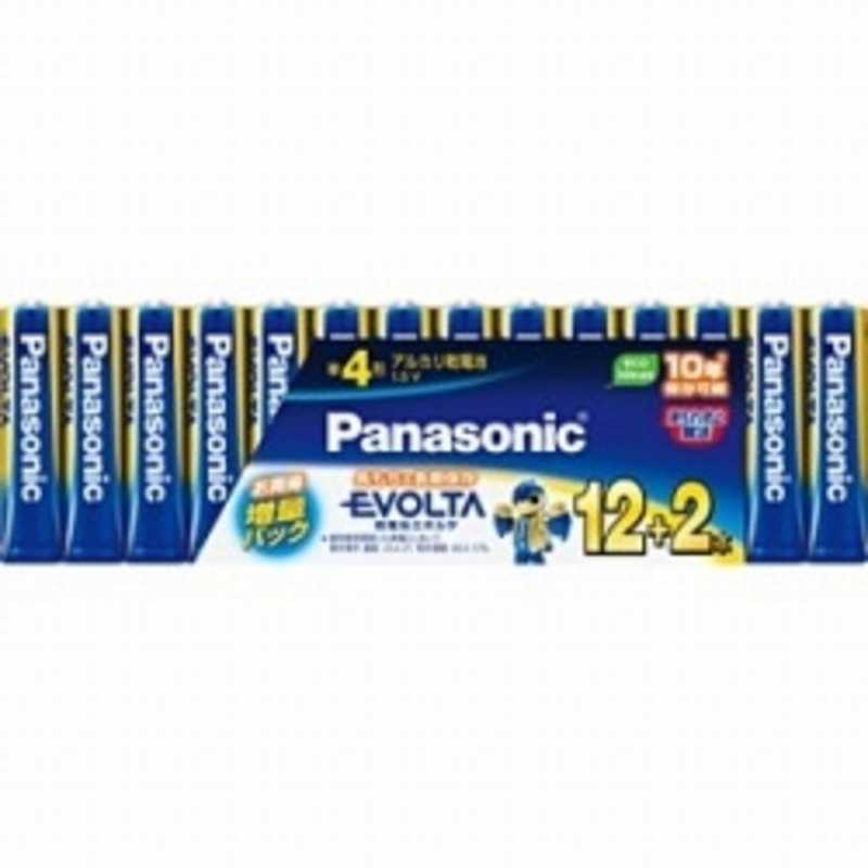 パナソニック　Panasonic パナソニック　Panasonic ｢単4形乾電池｣ 14本 アルカリ乾電池｢エボルタ｣ LR03EJSP/14S LR03EJSP/14S