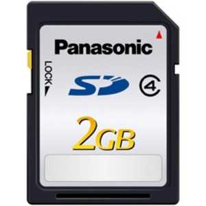 パナソニック　Panasonic SDメモリカｰド [Class4対応/2GB] RP-SDL02GJ1K