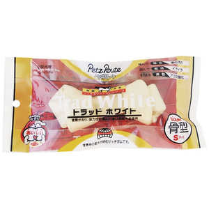 ペッツルート トラッドホワイトガム 骨型 S 