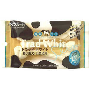 ペッツルート トラッドホワイトガム スリム 3本入り 