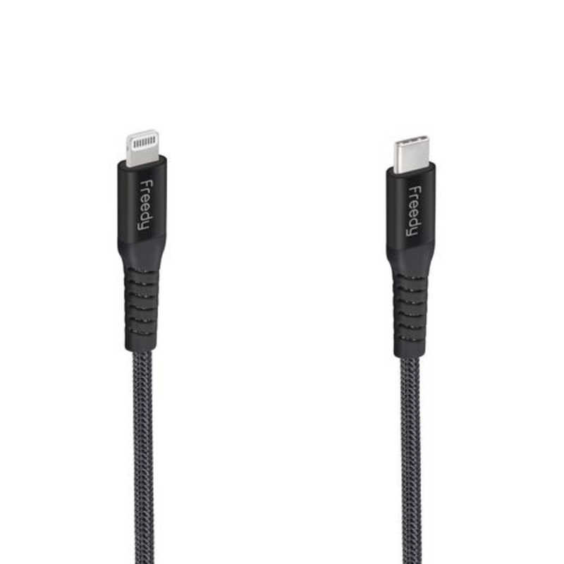 KOMATECH KOMATECH USB Type-C to ライトニングケーブル (Type-C to Lightning Cable / 30cm /Black) Freedy ブラック EA1407BK EA1407BK
