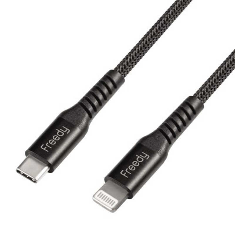 KOMATECH KOMATECH USB Type-C to ライトニングケーブル (Type-C to Lightning Cable / 1m /Black) Freedy ブラック EA1408BK EA1408BK