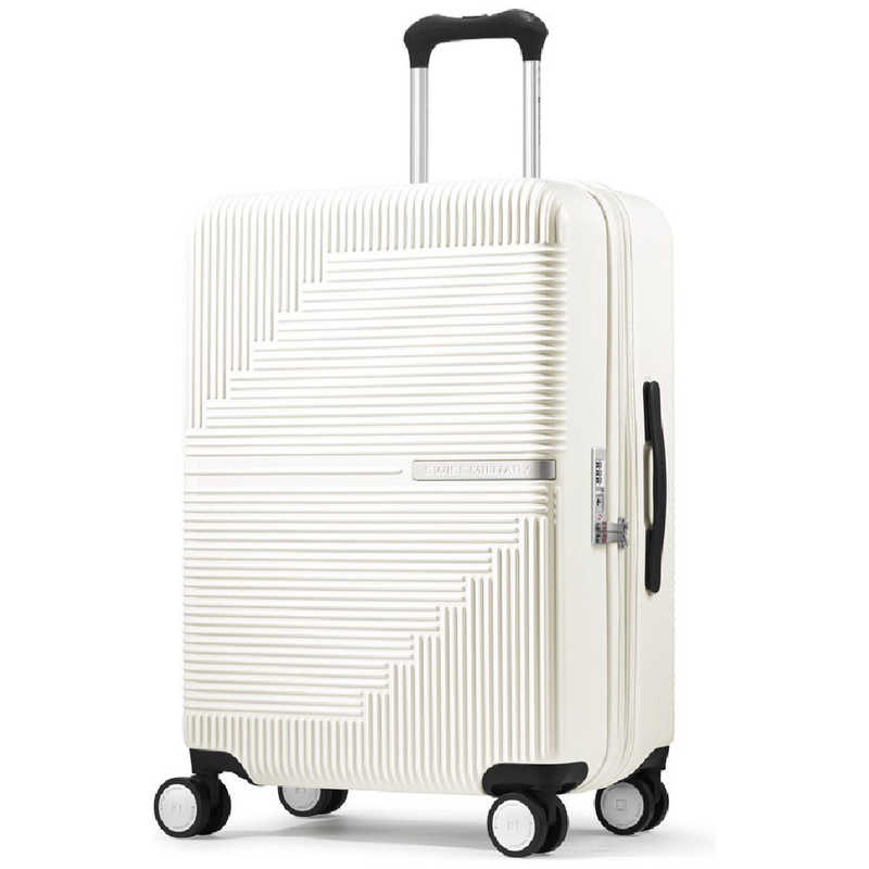 SWISSMILITARY SWISSMILITARY GENESIS(ジェネシス) スーツケース 66cm 無料預入/74L/5cm拡張/TSAロックY ［TSAロック搭載］ バニラホワイト SM-O324 WHITE SM-O324 WHITE