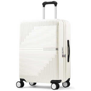 SWISSMILITARY GENESIS(ジェネシス) スーツケース 66cm 無料預入/74L/5cm拡張/TSAロックY ［TSAロック搭載］ バニラホワイト SM-O324 WHITE