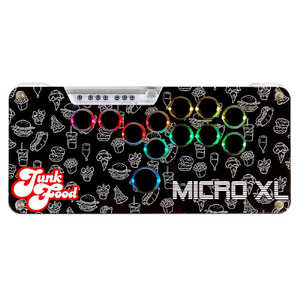 M-GAMING SnackBox MICRO XL JunkFood Custom Arcades クリア MG-SBMXL-AW