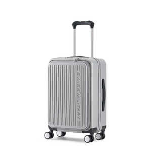 SWISSMILITARY AVENTURA〔アベンチュラ〕スーツケース 55cm Sサイズ(機内持込可)/33L/フロントオープン/USB充電ポート/スーツケースカバー・ネームタグ付 [TSA SWISSMILITARY AVENTURA〔アベンチュラ〕スーツケース 55cm Sサイズ(機内持込可)/33L/フロントオープン/USB充電ポート/スーツケースカバー・ネームタグ付 [TSA