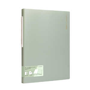 DELI A4クリアポケットファイル(40P) nusign(ニューサイン) グリーン DLI-NDB168GR40P