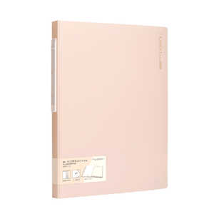 DELI A4クリアポケットファイル(40P) nusign(ニューサイン) ピンク DLI-NDB168PK40P