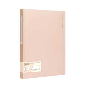 DELI A4クリアポケットファイル(60P) nusign(ニューサイン) ピンク DLI-NDB169PK60P