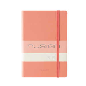 DELI �Z�~A5 ����J�o�[�m�[�g�u�b�N PU���U�[ 96�� nusign(�j���[�T�C��) �mA5 / 8mm(U�r)�n �s���N DLI-NNB281PK