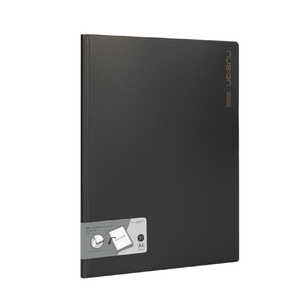 DELI A4クリアポケットファイル(30P) nusign(ニューサイン) ブラック DLI-NDB517BK
