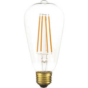 東谷 LED エジソン球L (W6.4×D6.4×H14cm) 東谷 LED エジソン球L (W6.4×D6.4×H14cm)