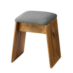 東谷 アルテスツール(グレー/W40×D31×H45cm)  