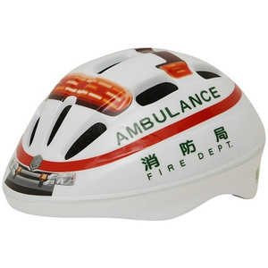 カナック企画 子供用ヘルメット 救急車ヘルメット(50～56cm) HV_003