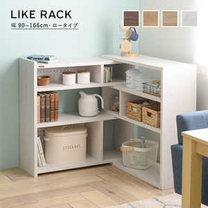 4FUL ���b�N LIKE ���b�N�E�V�F���t/�z���C�g LK90-90SSR-WH