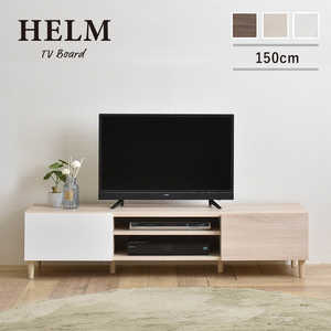 4FUL テレビ台 HELM オークナチュラル HM35-150L-IV