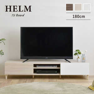 4FUL テレビ台 HELM オークナチュラル HM35-180L-IV