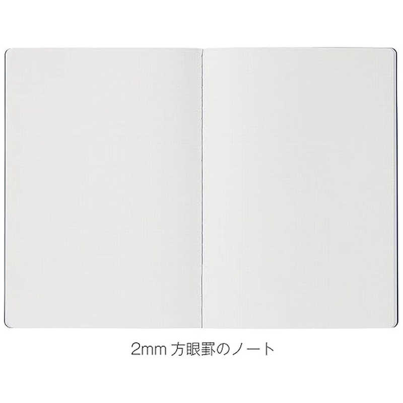 新日本カレンダー 新日本カレンダー 2mm方眼ノートA5ネイビー NO8903 NO8903