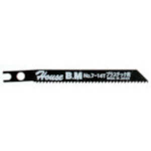 ハウスビーエム 兼用ジグソー替刃 10枚入り プラスチック用 NO714 N0714 ハウスビーエム 兼用ジグソー替刃 10枚入り プラスチック用 NO714 N0714