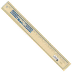 タケダ 直定規 500x3mm 目盛付 23-0331 タケダ 直定規 500x3mm 目盛付 23-0331